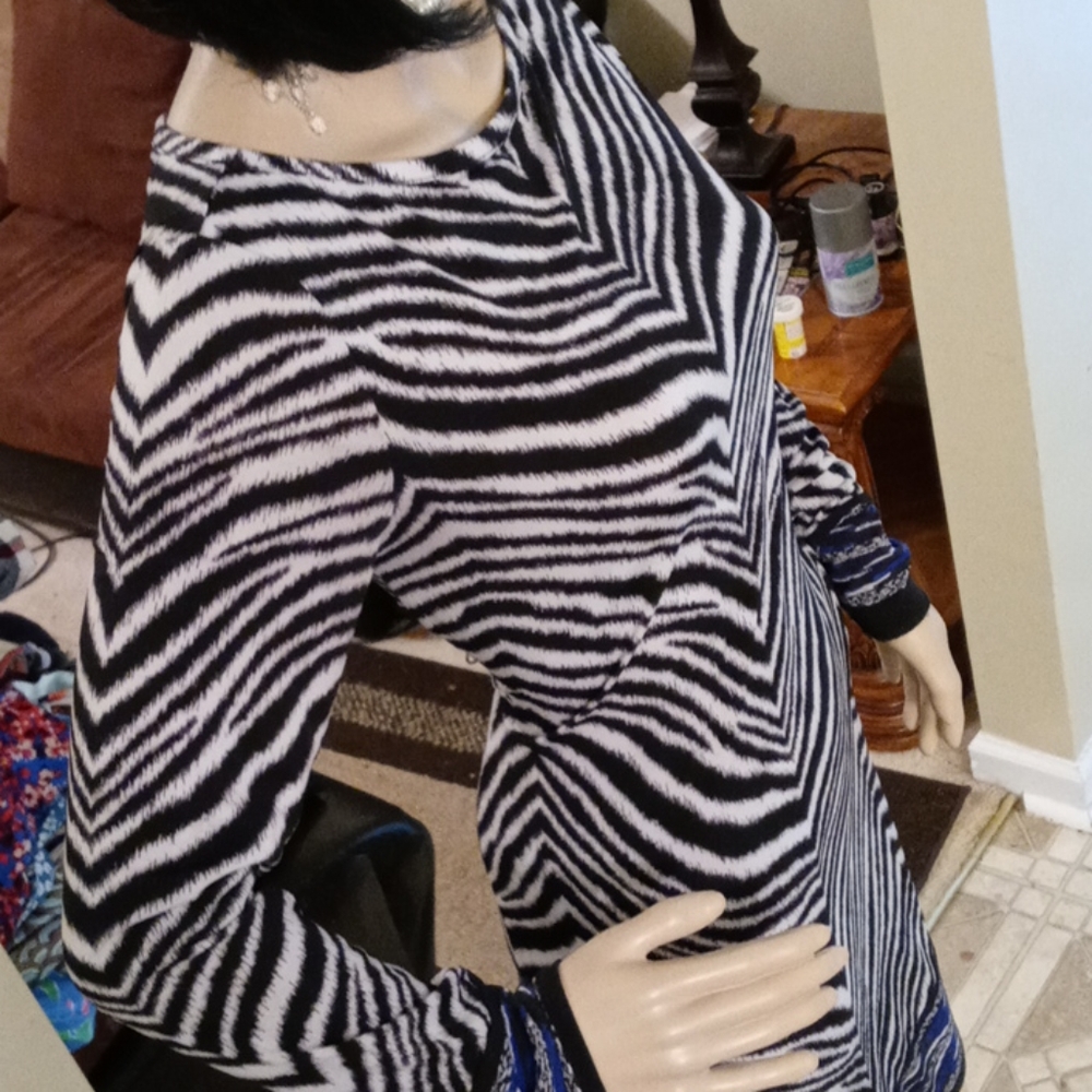 Michael Kors Zebra Pattern Dress - image 3